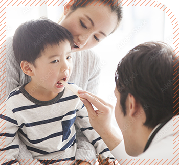 小児診療に豊富な経験を持つお子様も安心の診療